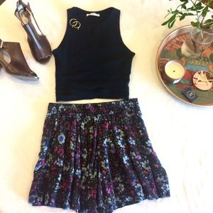 Free People Floral Flowy Shorts